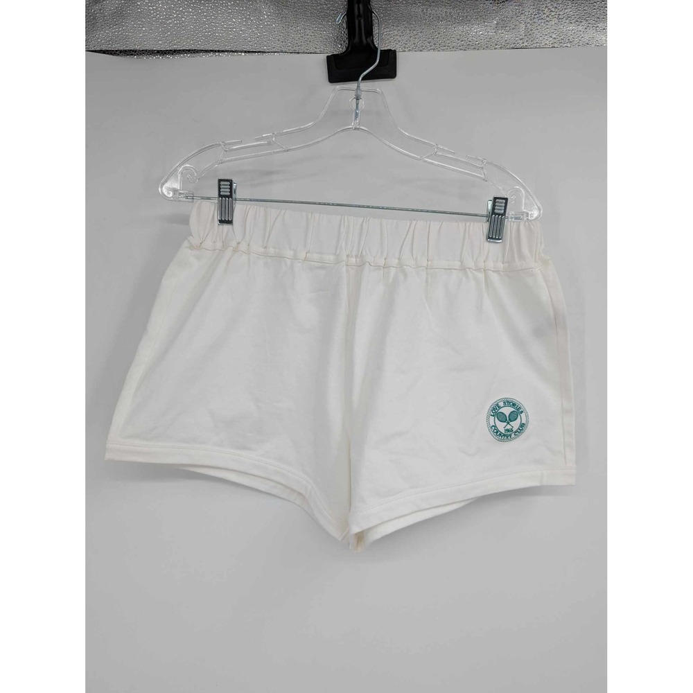 Love Stories anthropologie Perry‎ Shorts White Tennis Country Club NWT Sz XL
